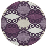addison chantille acn883 eggplant rug