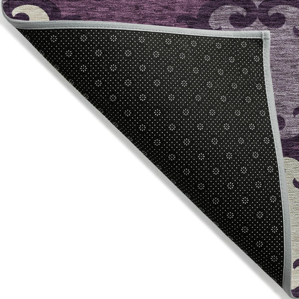 addison chantille acn883 eggplant rug