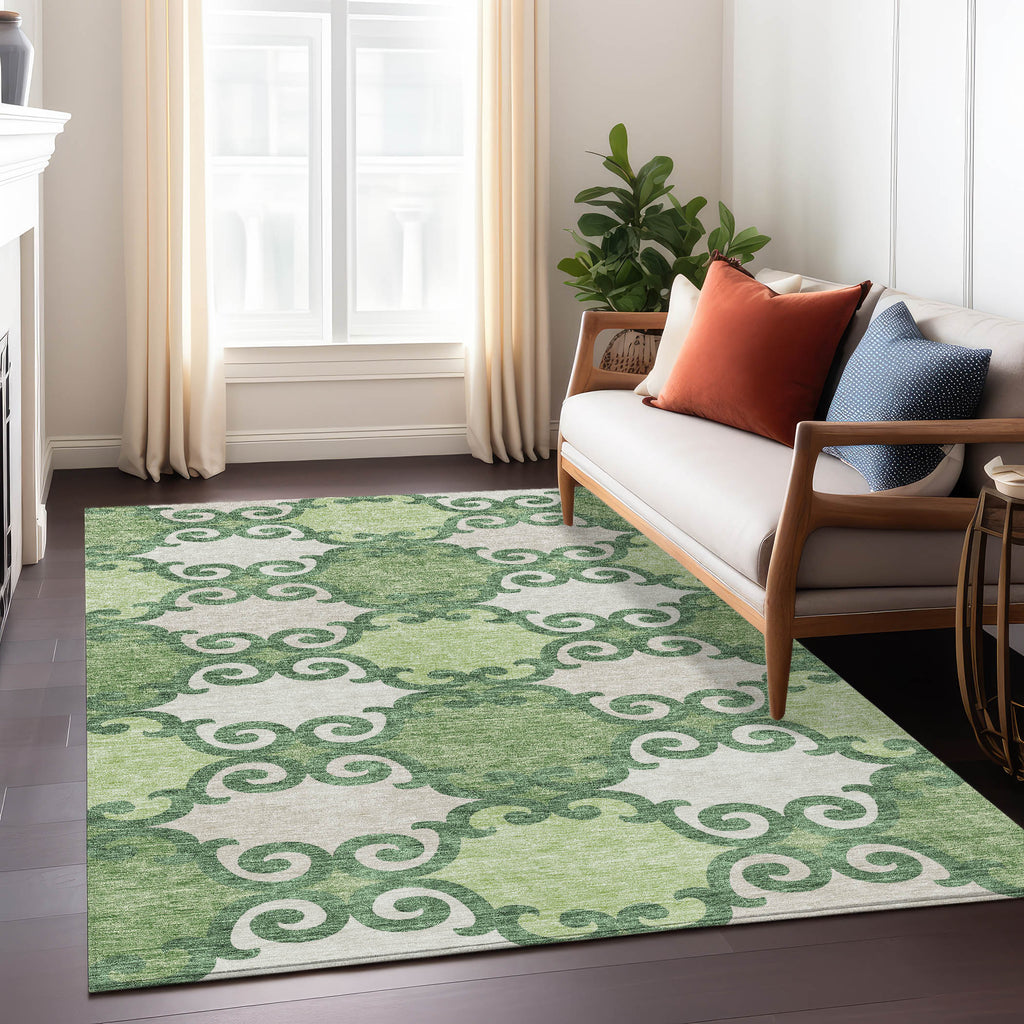 addison chantille acn883 green rug