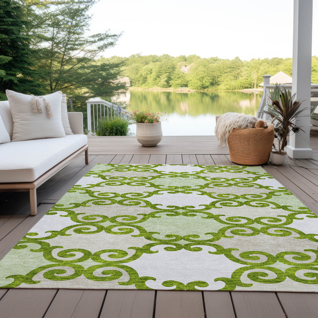 addison chantille acn883 lime rug