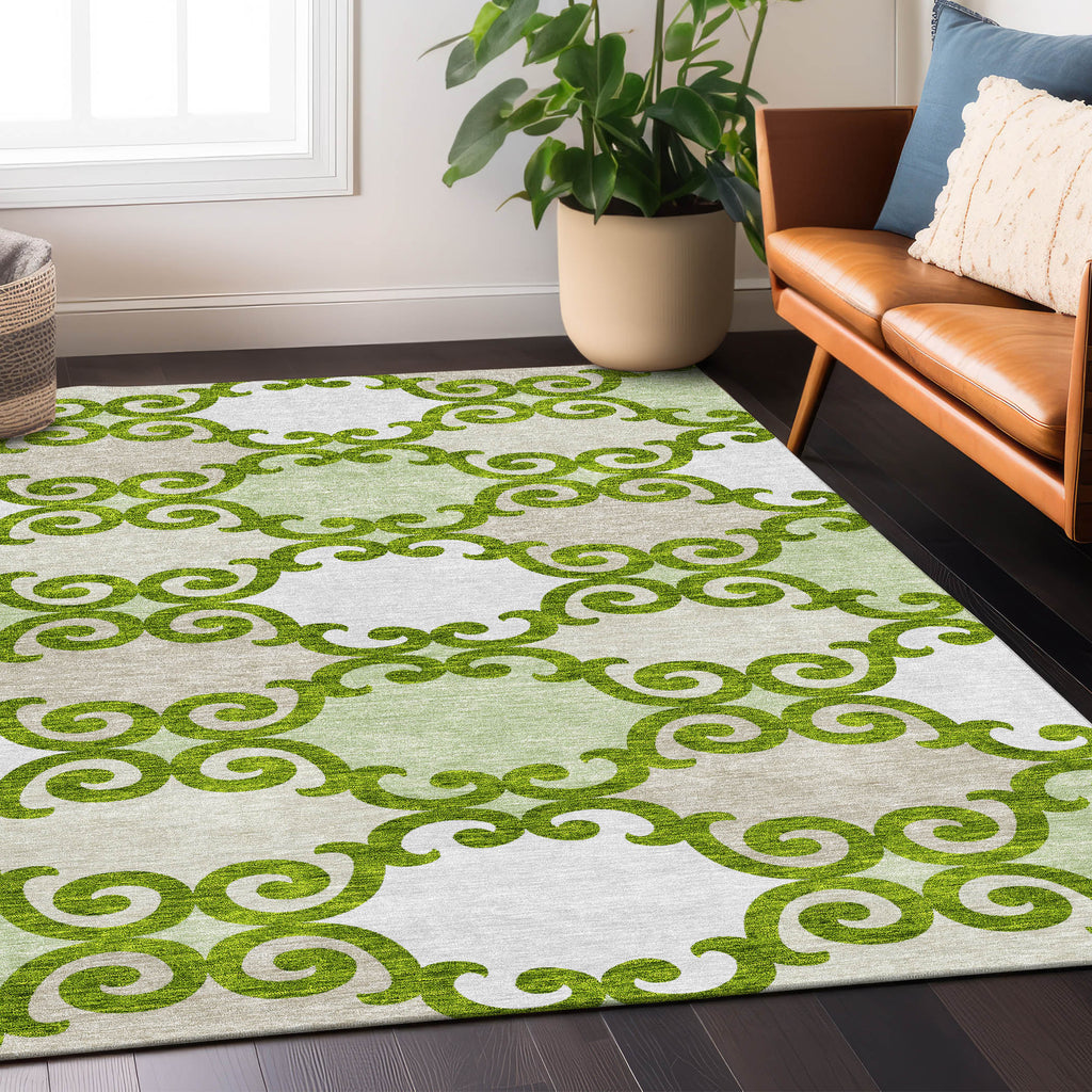 addison chantille acn883 lime rug