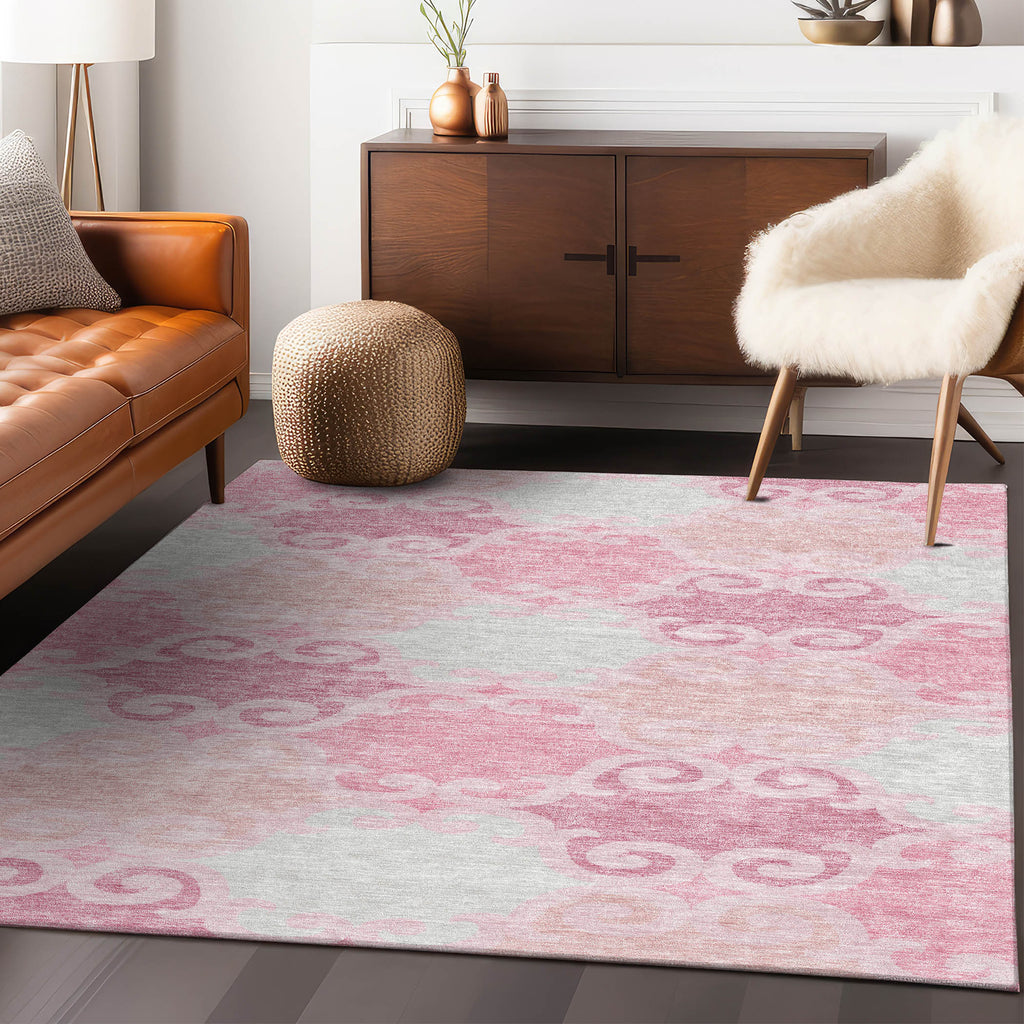 addison chantille acn883 pink rug