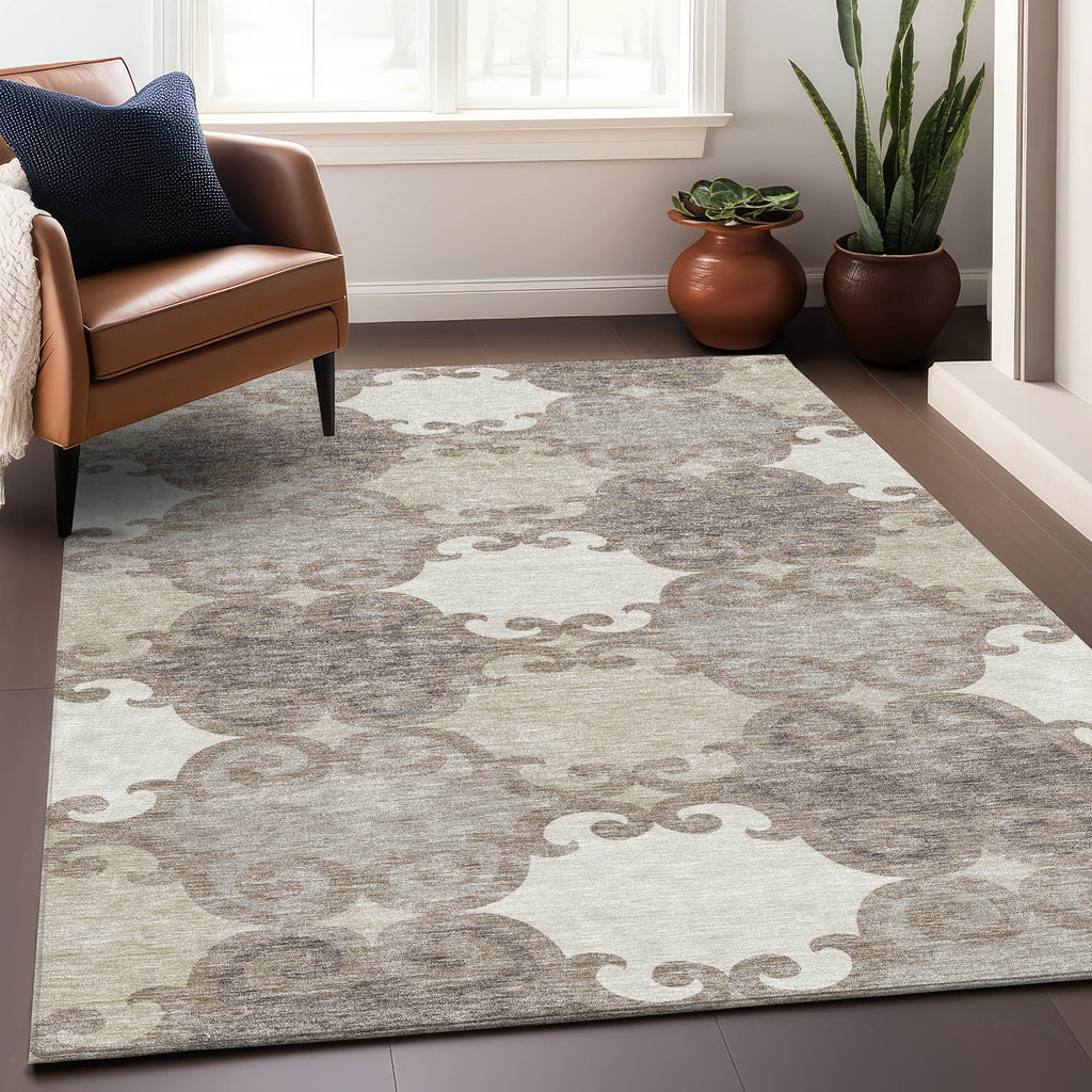 addison chantille acn883 taupe rug