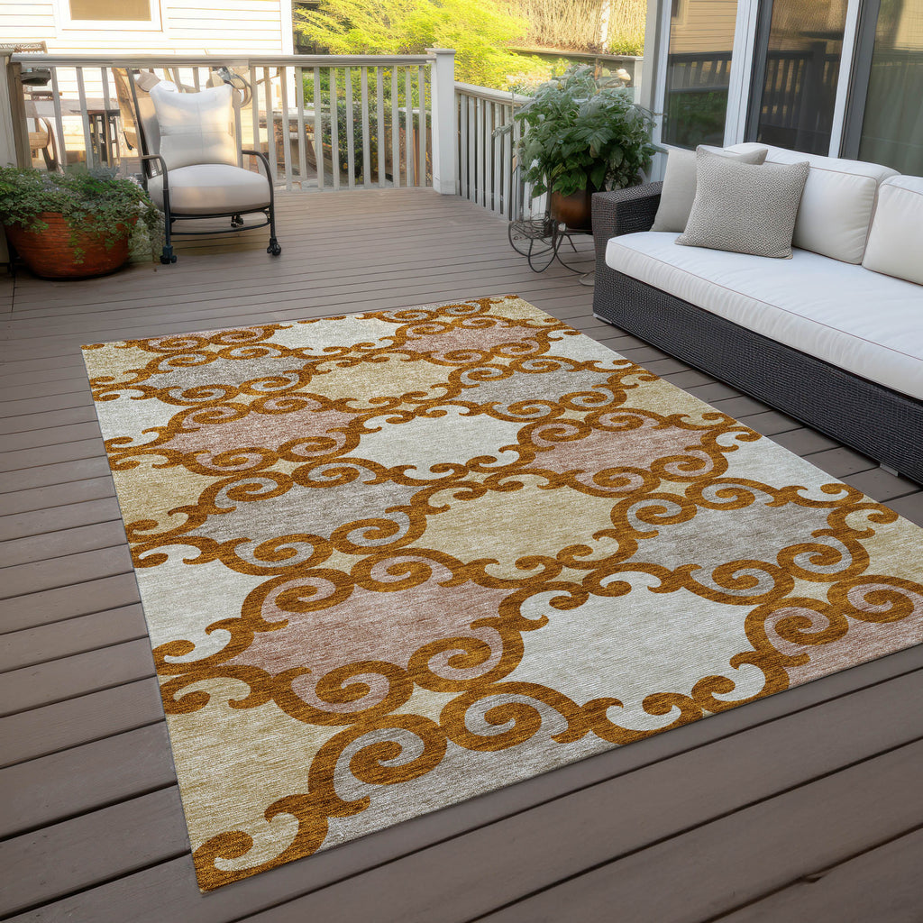 addison chantille acn883 terracotta rug