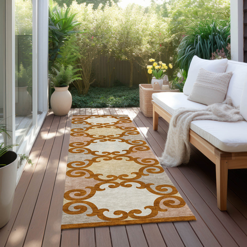 addison chantille acn883 terracotta rug