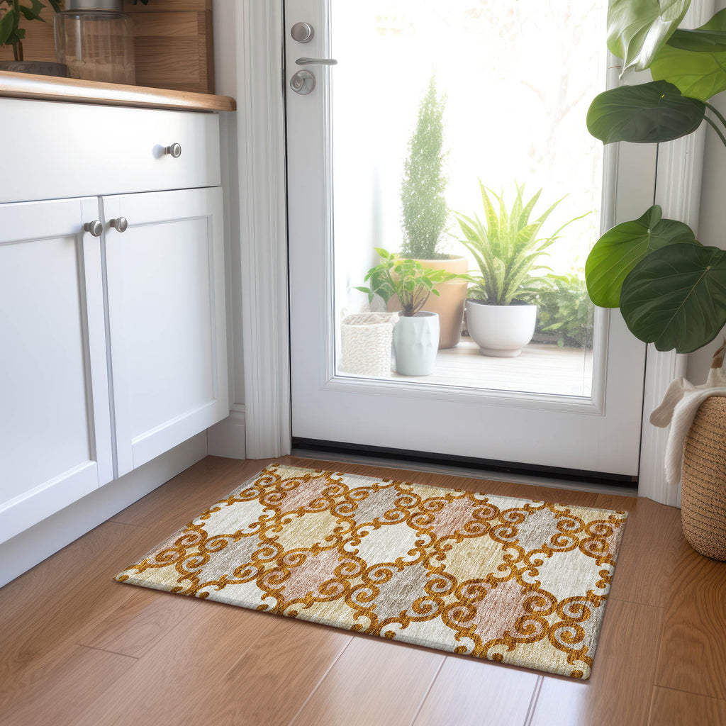 addison chantille acn883 terracotta rug
