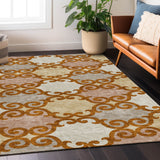 addison chantille acn883 terracotta rug