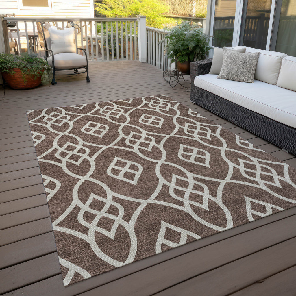 addison chantille acn884 chocolate rug