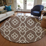 addison chantille acn884 chocolate rug