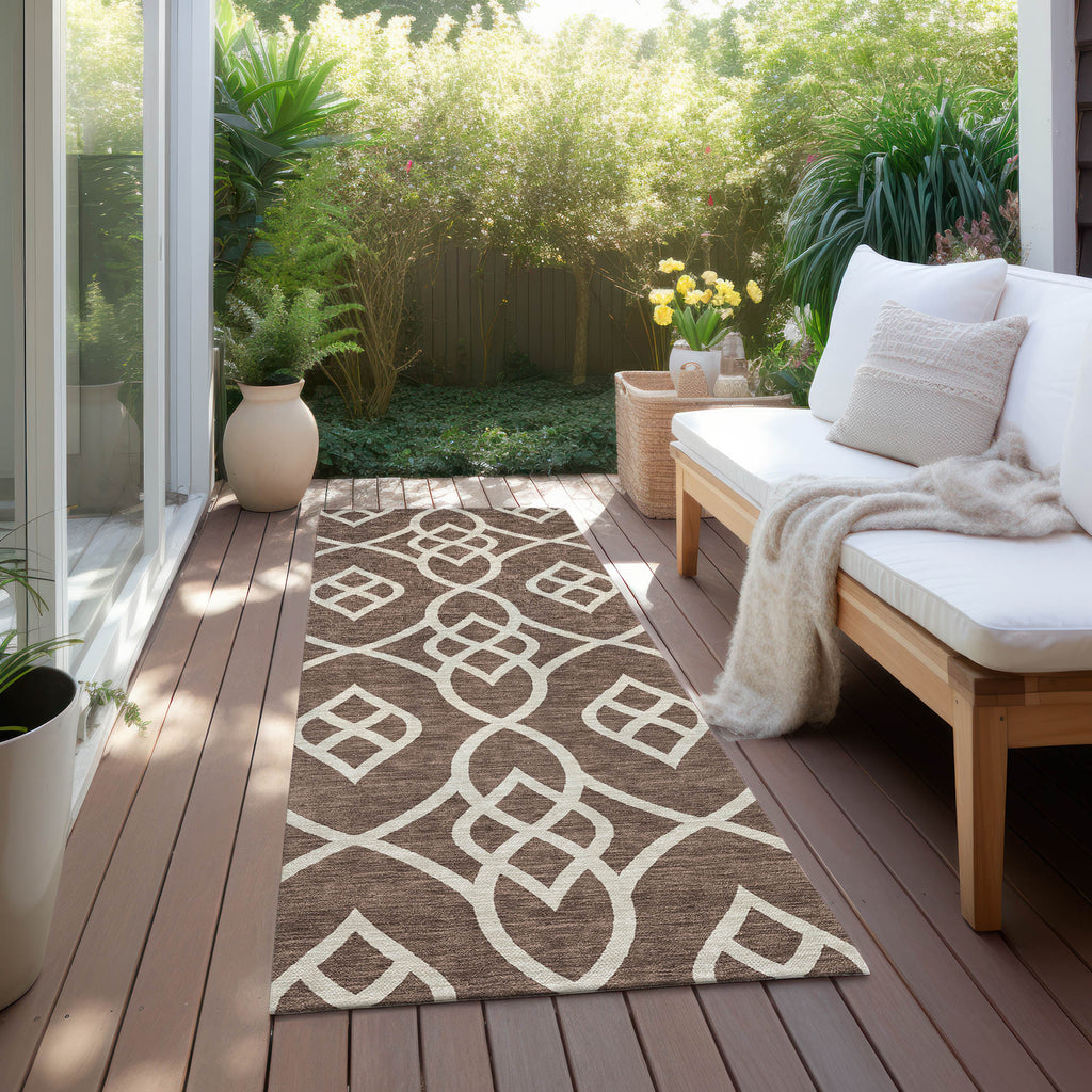 addison chantille acn884 chocolate rug
