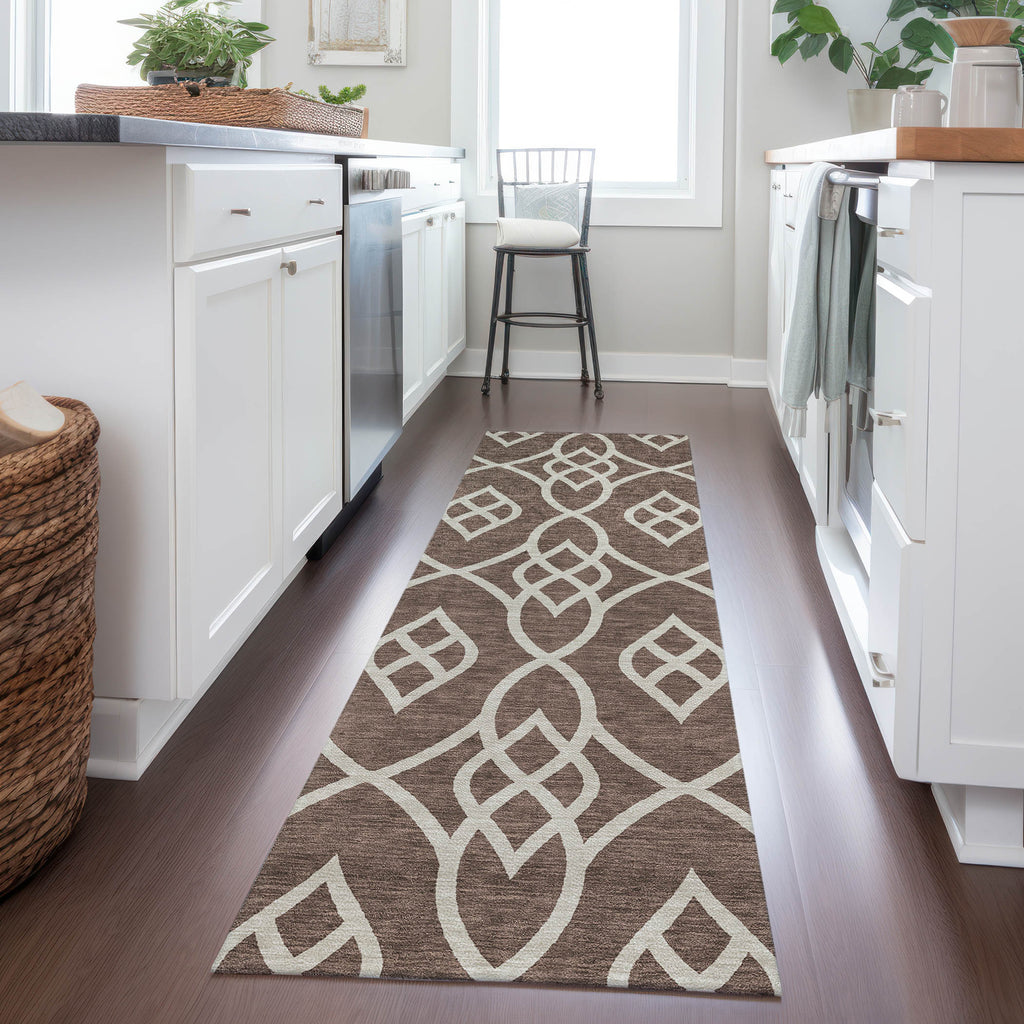addison chantille acn884 chocolate rug