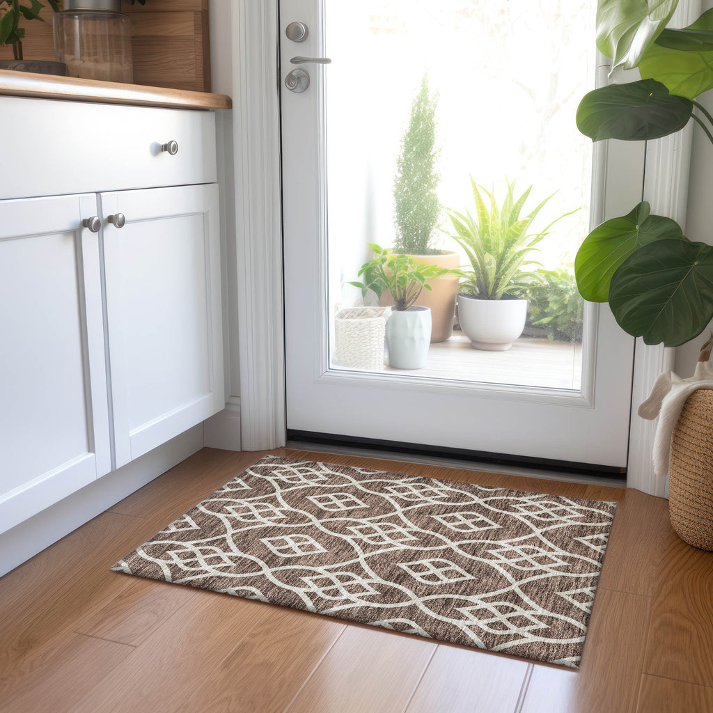 addison chantille acn884 chocolate rug