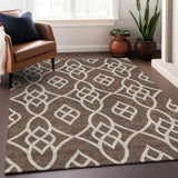 addison chantille acn884 chocolate rug