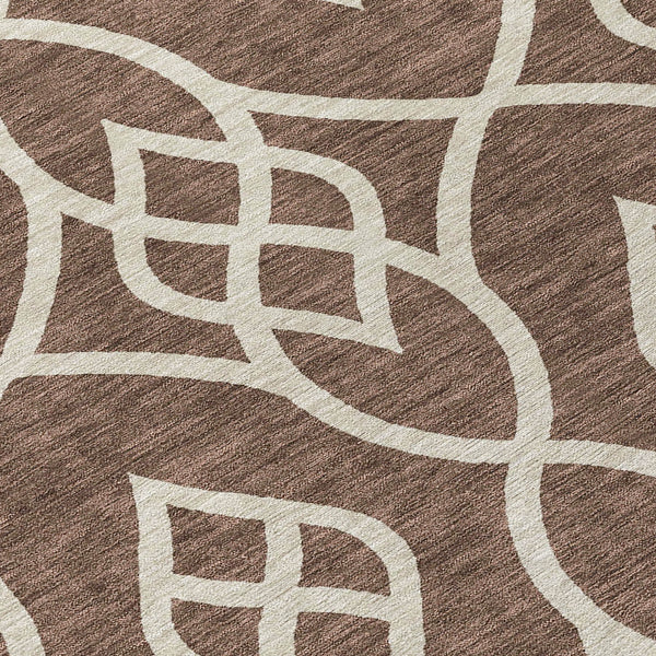 addison chantille acn884 chocolate rug