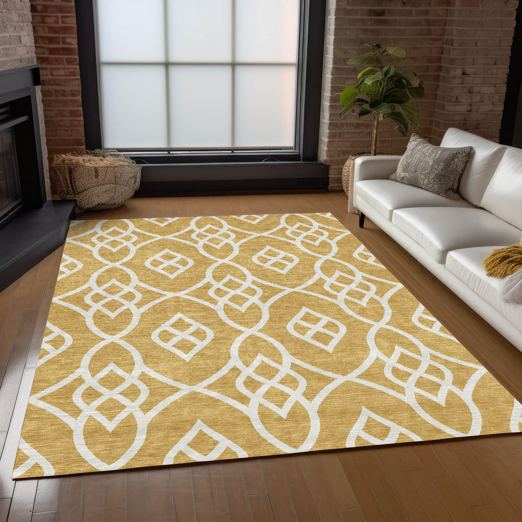 addison chantille acn884 gold rug