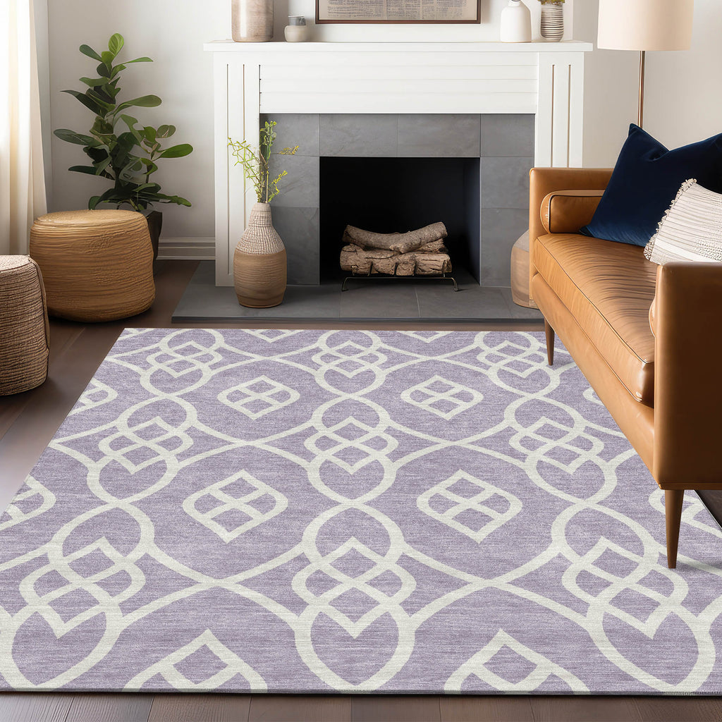 addison chantille acn884 lavender rug