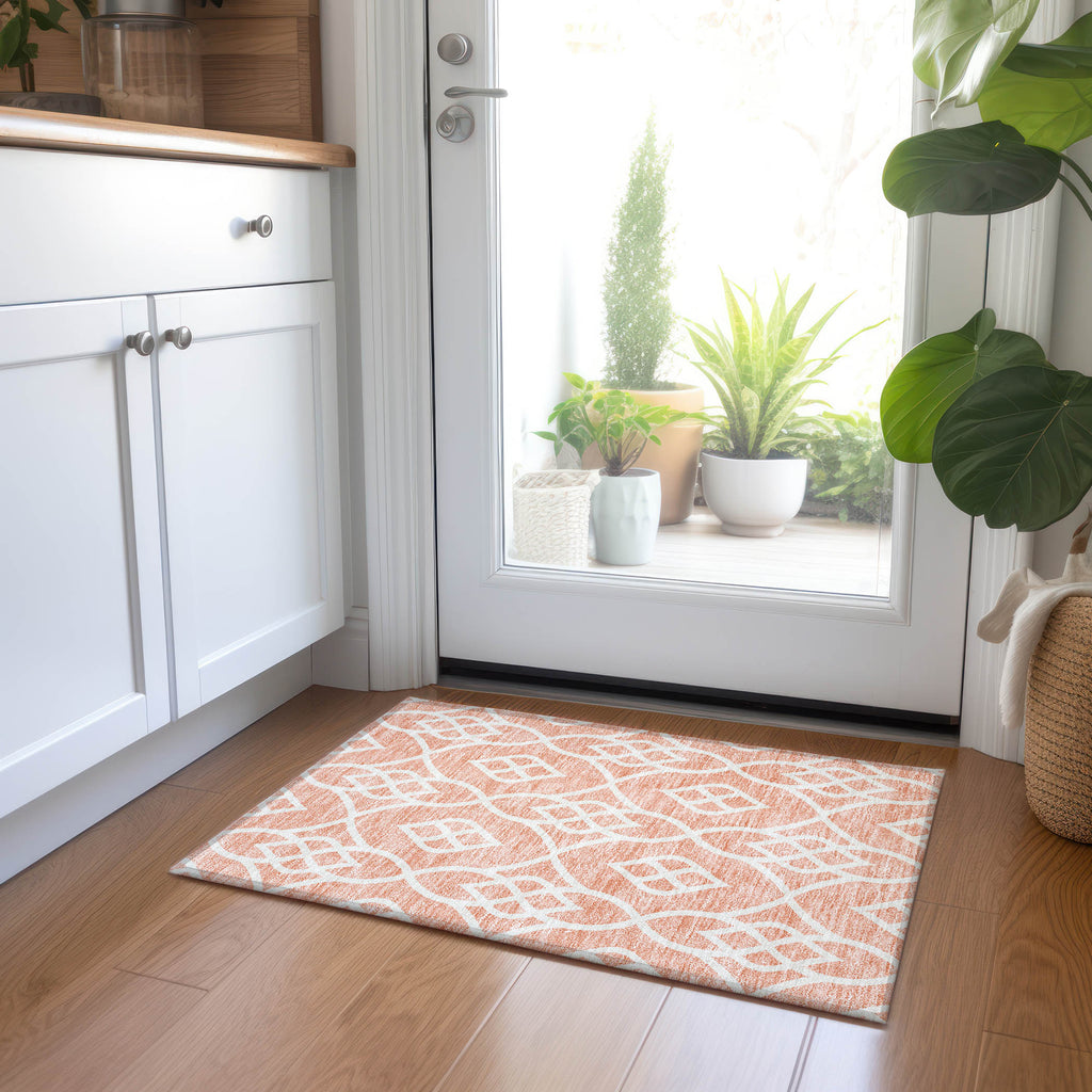 addison chantille acn884 salmon rug
