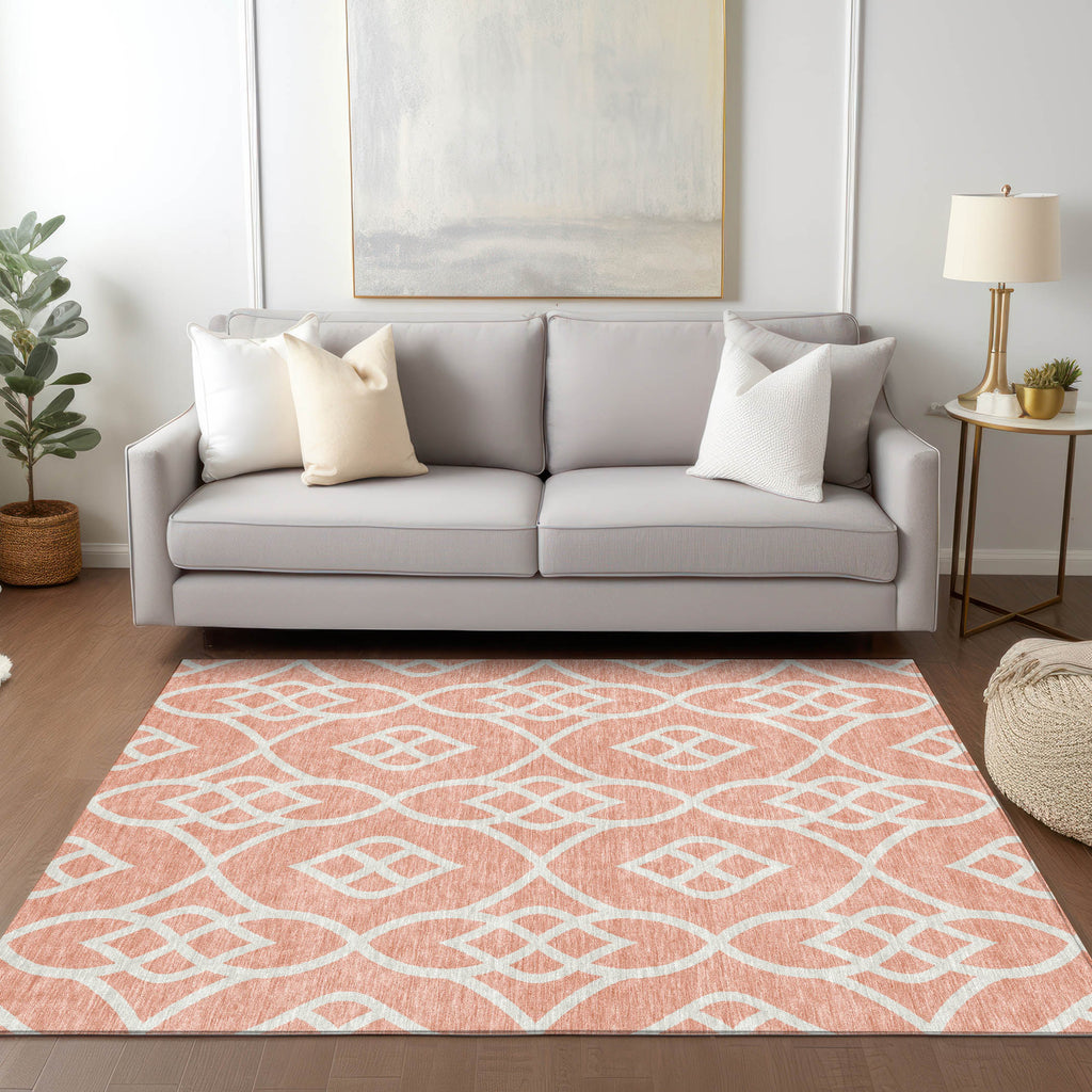 addison chantille acn884 salmon rug