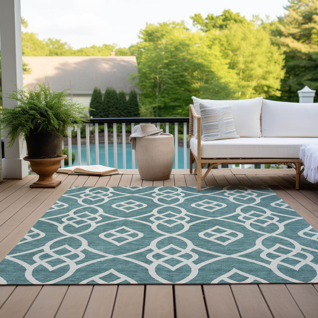 addison chantille acn884 teal rug