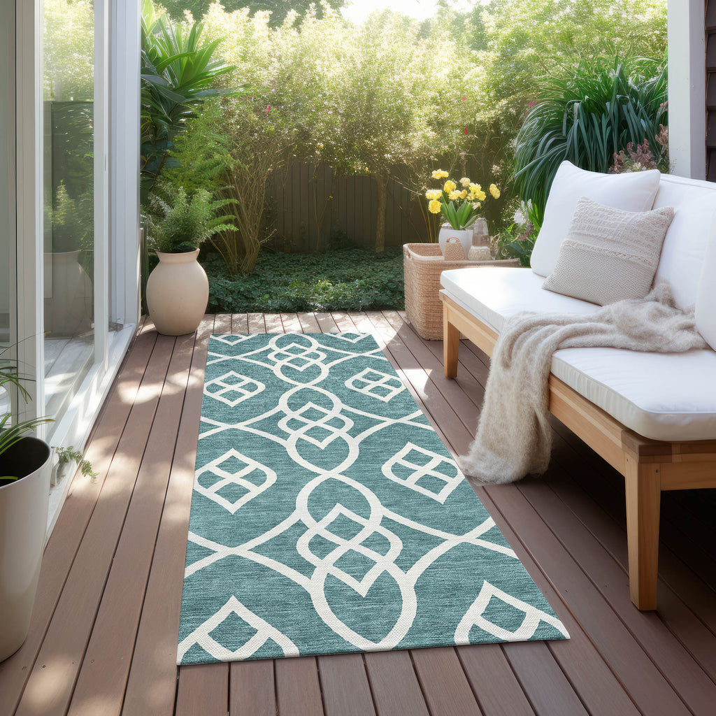 addison chantille acn884 teal rug