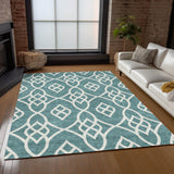addison chantille acn884 teal rug