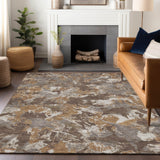 addison chantille acn885 brown rug