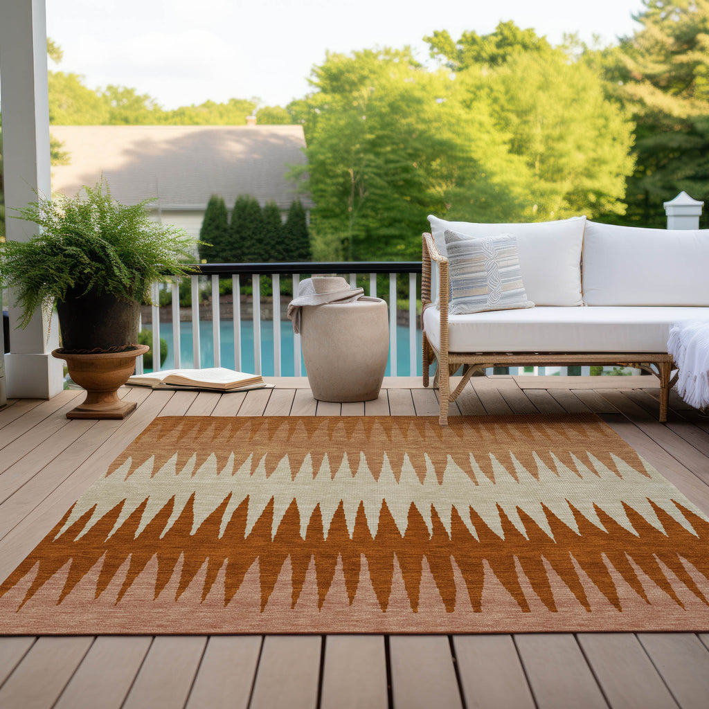 addison chantille acn886 copper rug