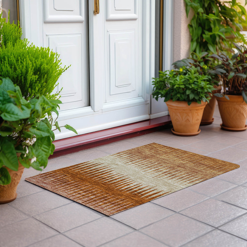 addison chantille acn886 copper rug