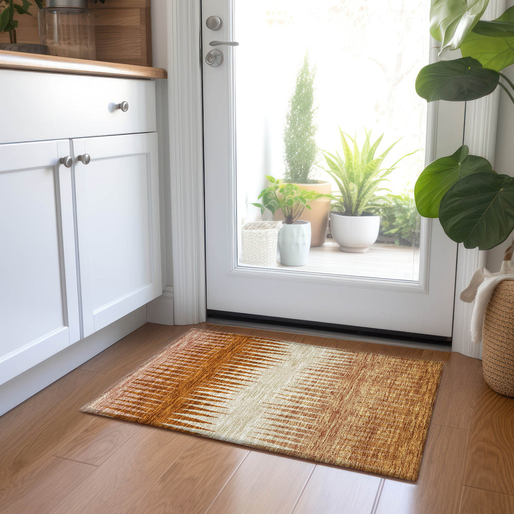 addison chantille acn886 copper rug