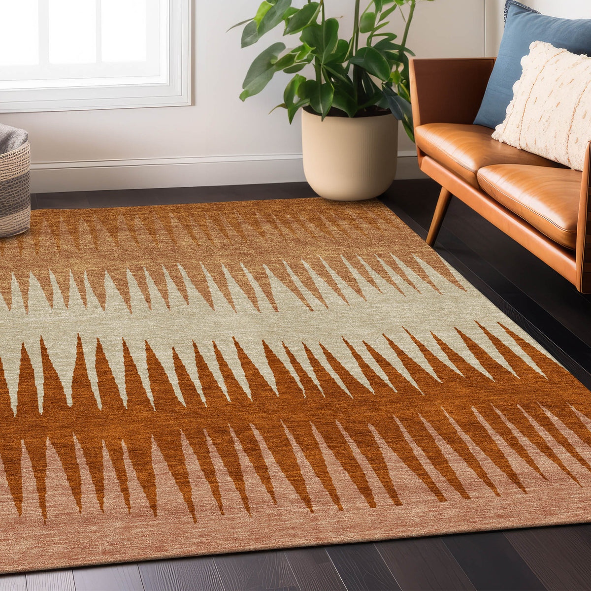 addison chantille acn886 copper rug