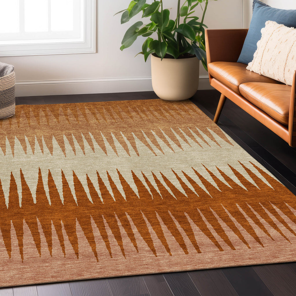 addison chantille acn886 copper rug