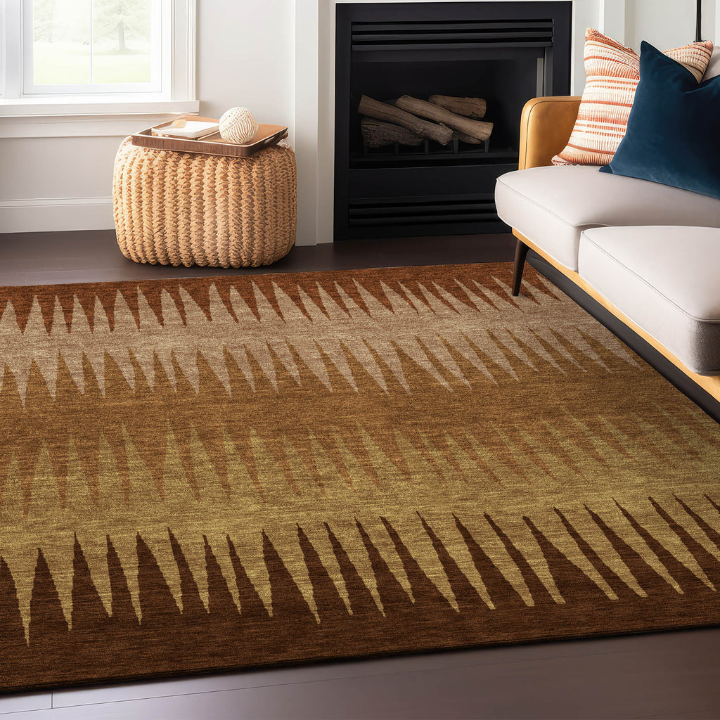 addison chantille acn886 paprika rug