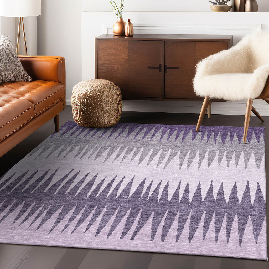 addison chantille acn886 purple rug