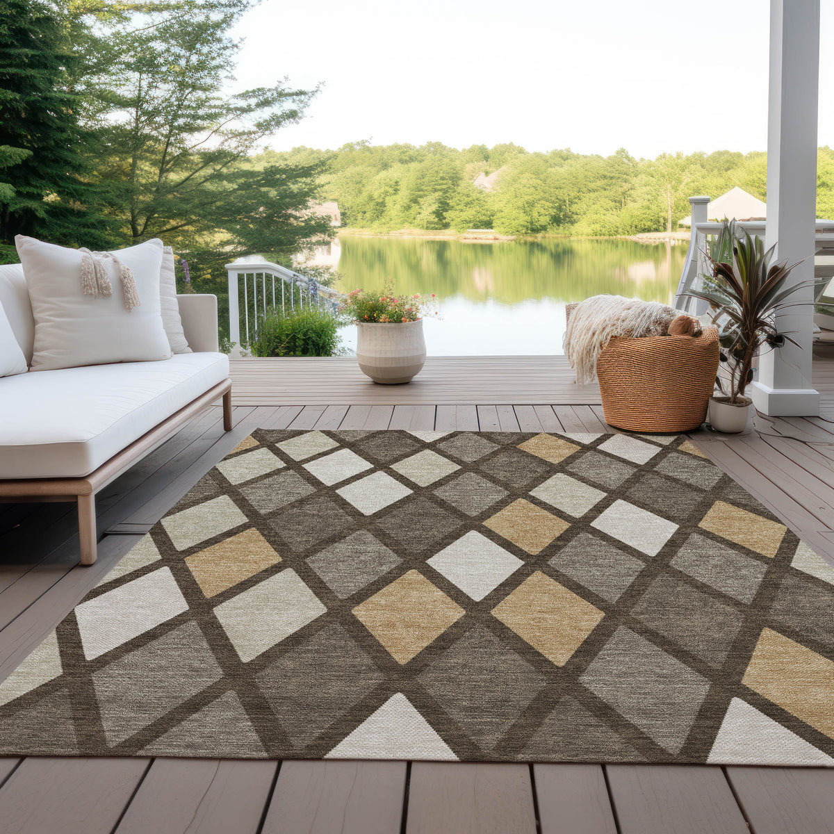 addison chantille acn887 brown rug