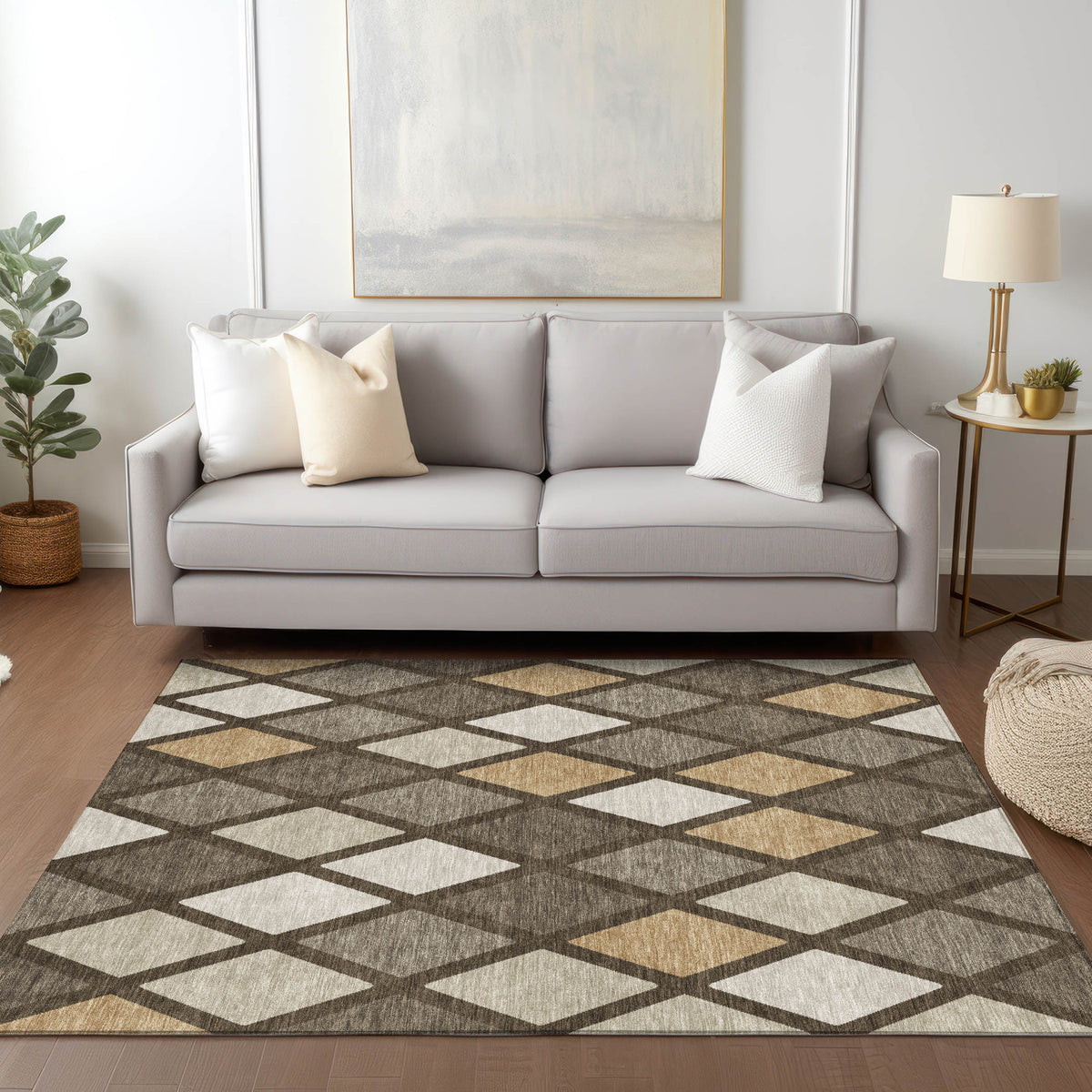addison chantille acn887 brown rug