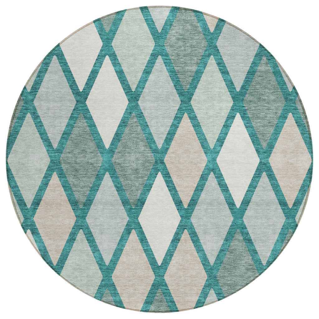 addison chantille acn887 teal rug