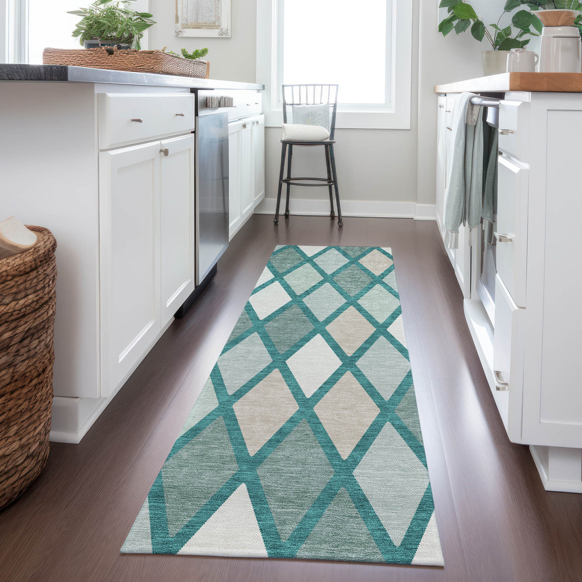 addison chantille acn887 teal rug