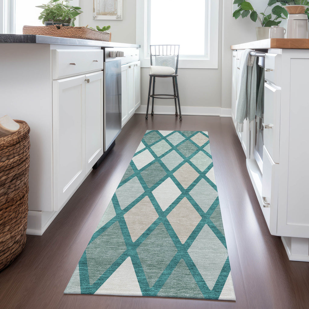 addison chantille acn887 teal rug
