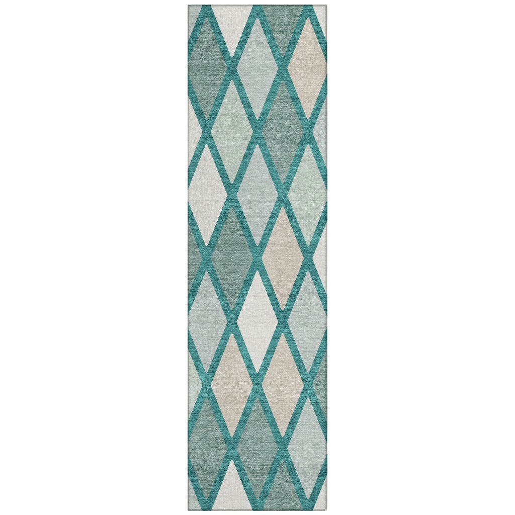 addison chantille acn887 teal rug
