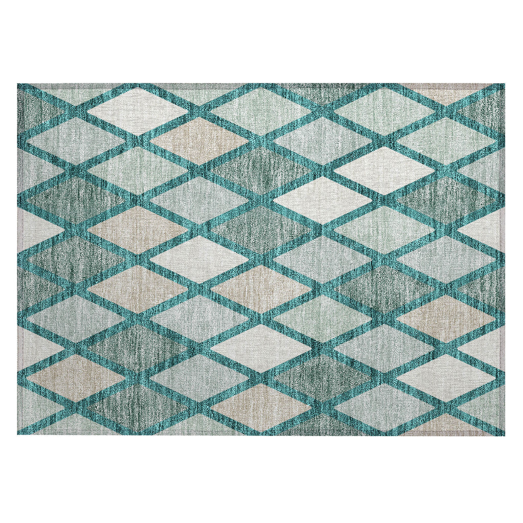 addison chantille acn887 teal rug