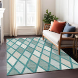 addison chantille acn887 teal rug