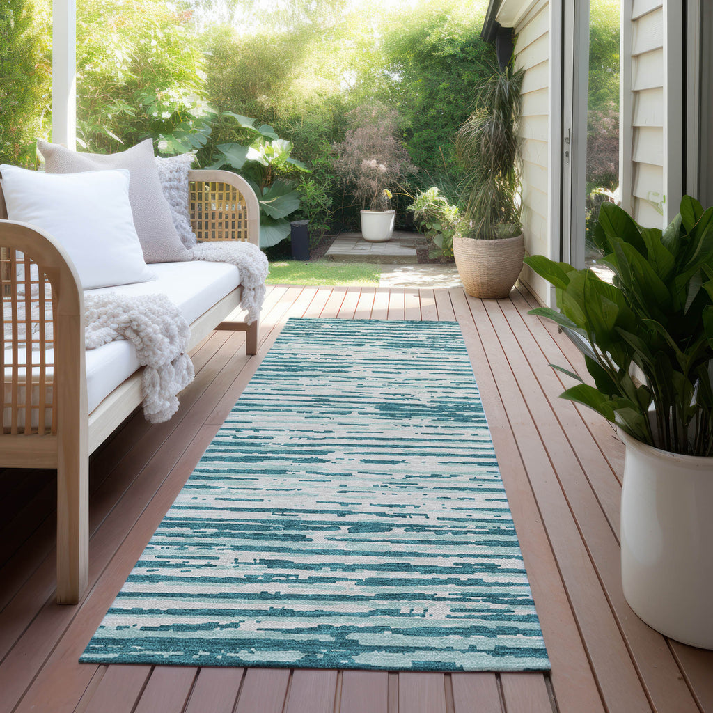 addison chantille acn888 teal rug