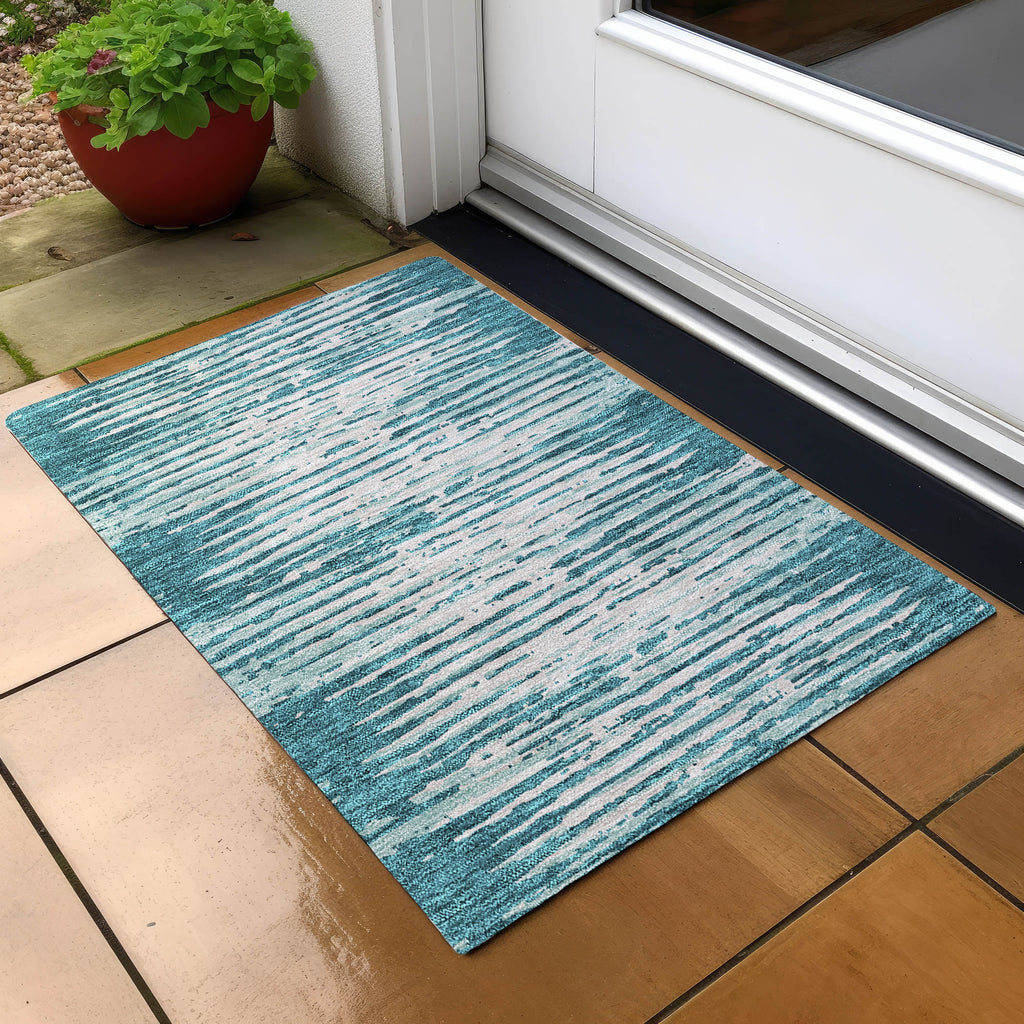 addison chantille acn888 teal rug