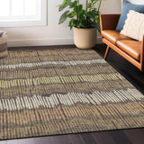 addison chantille acn889 brown rug