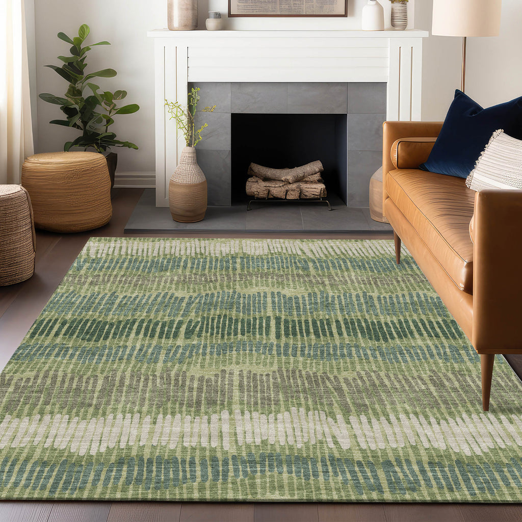 addison chantille acn889 green rug