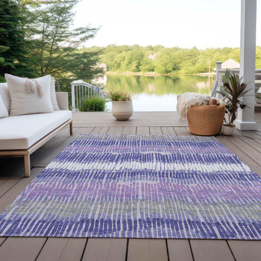 addison chantille acn889 purple rug