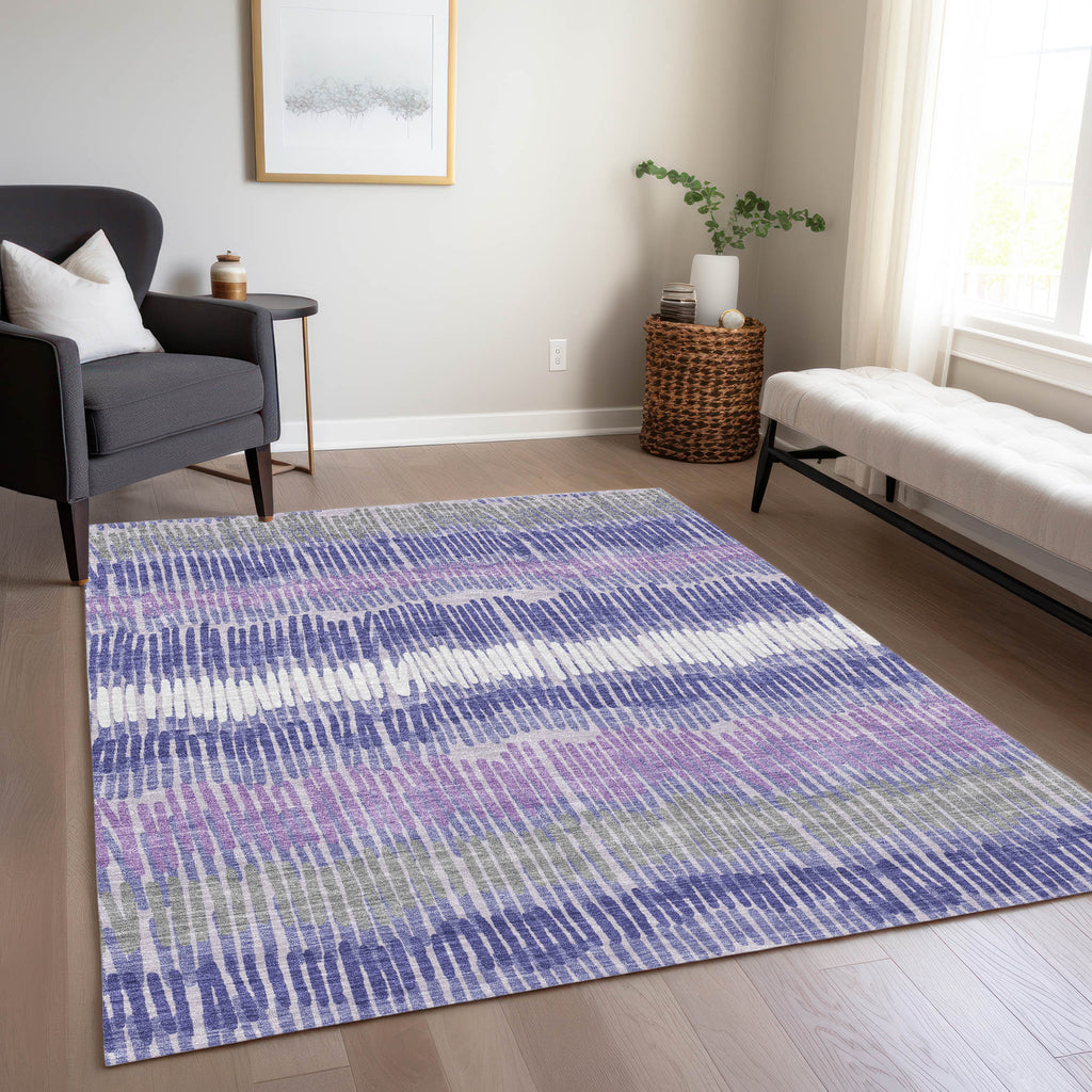 addison chantille acn889 purple rug