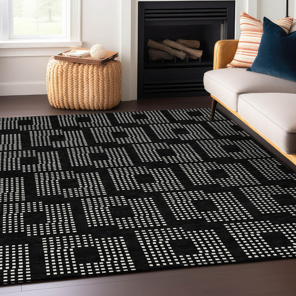 addison chantille acn890 black rug