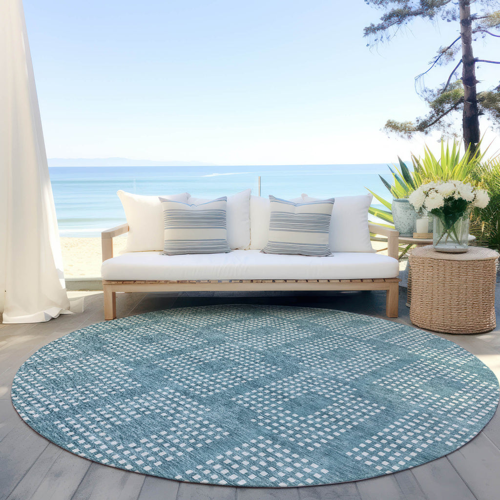 addison chantille acn890 teal rug