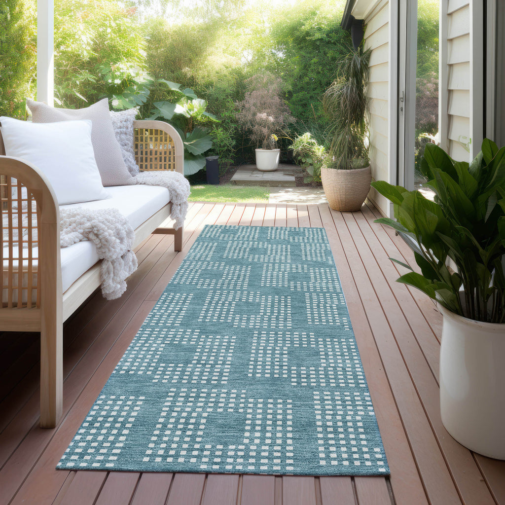addison chantille acn890 teal rug